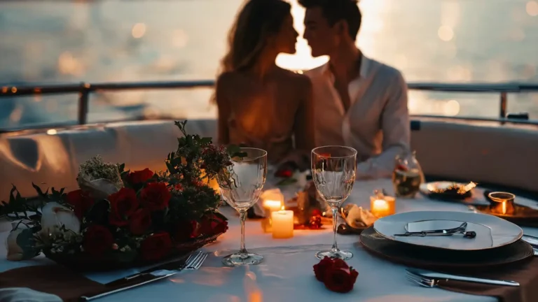 Romantic Yacht Dinner in Dubai