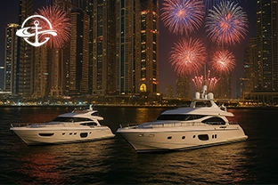 New Year’s Eve Private Yacht Rental Dubai